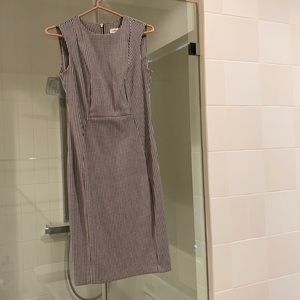 Black and white work dress Calvin Klein